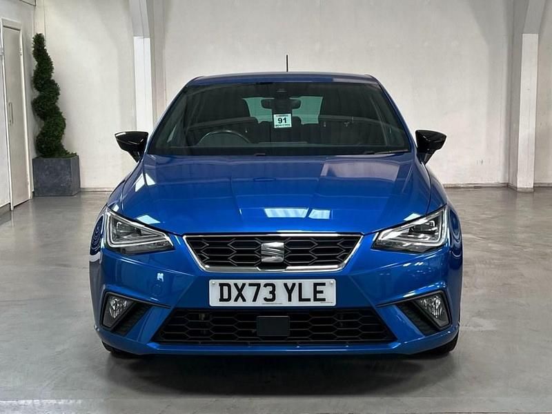 Used Seat Ibiza FR 95 HP (69 kW) 2023 Blue Hatchback