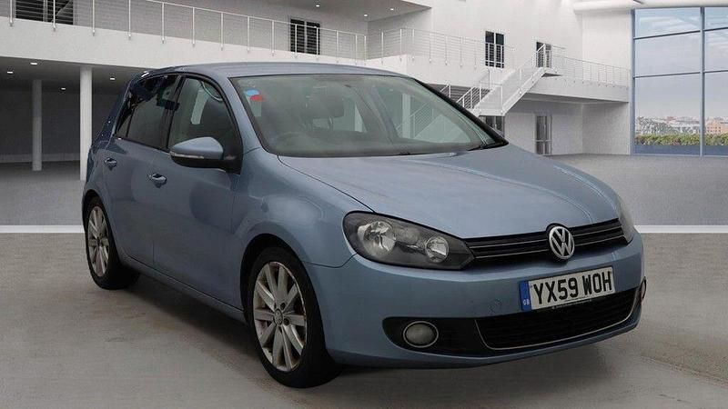 Used VW Golf VI GT 140 HP (102 kW) 2009 Blue Hatchback