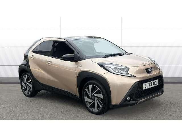 Beige Used 2023 Toyota Aygo X SUV | £13,919 - Image 1/4