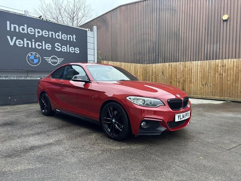 Used BMW 225 M Sport 218 HP (160 kW) 2014 Red Coupe