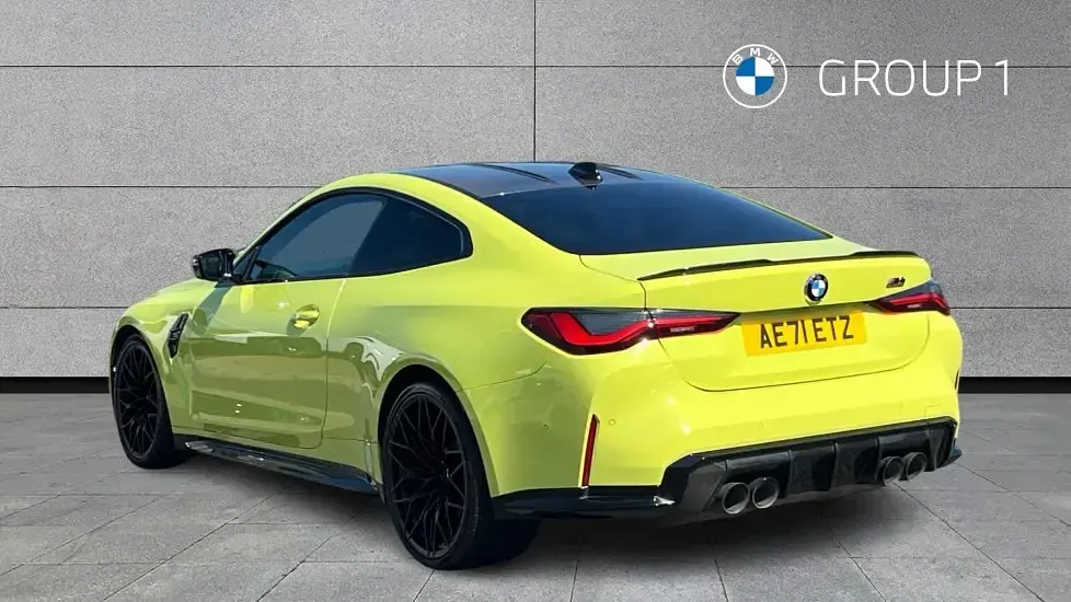 Used BMW M4 Competition Edition 510 HP (375 kW) 2021 Yellow Coupe