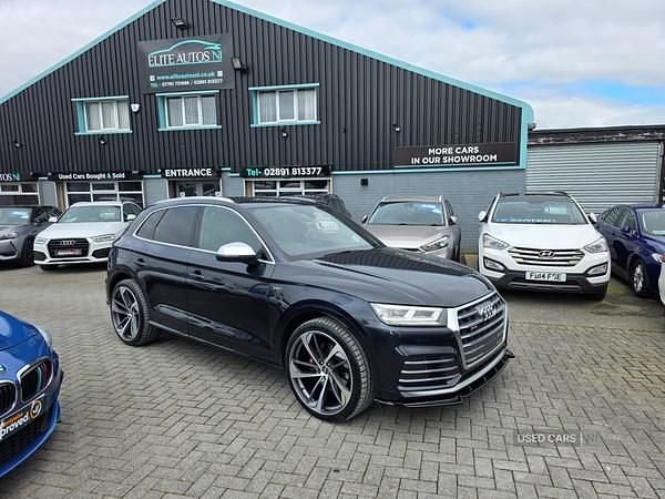 Used Audi SQ5 350 HP (257 kW) 2017 Blue SUV