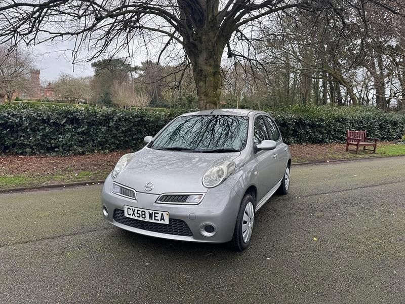 Used Nissan Micra Acenta 79 HP (58 kW) 2008 Silver Hatchback