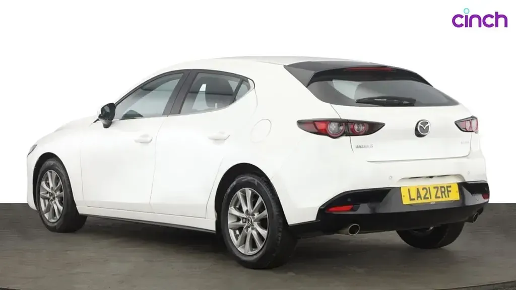 Used Mazda 3 Luxury 2021 White Hatchback