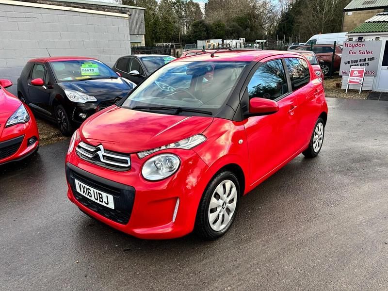 Used Citroën C1 Feel 2016 Red Hatchback
