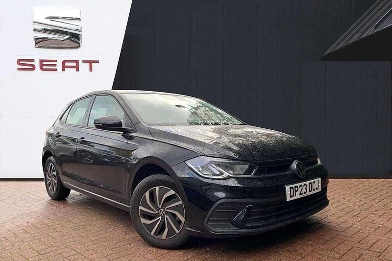 Black Used 2023 VW Polo Life Hatchback | £15,480 (Good price) - Image 1/4