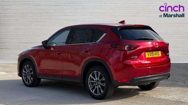 Second-hand Mazda CX-5 Inclusive 184 CP (135 kW) 2019 Roșu SUV