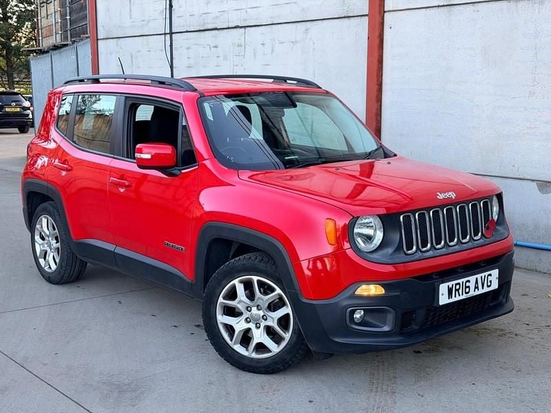 Used Jeep Renegade Longitude 2016 Red SUV