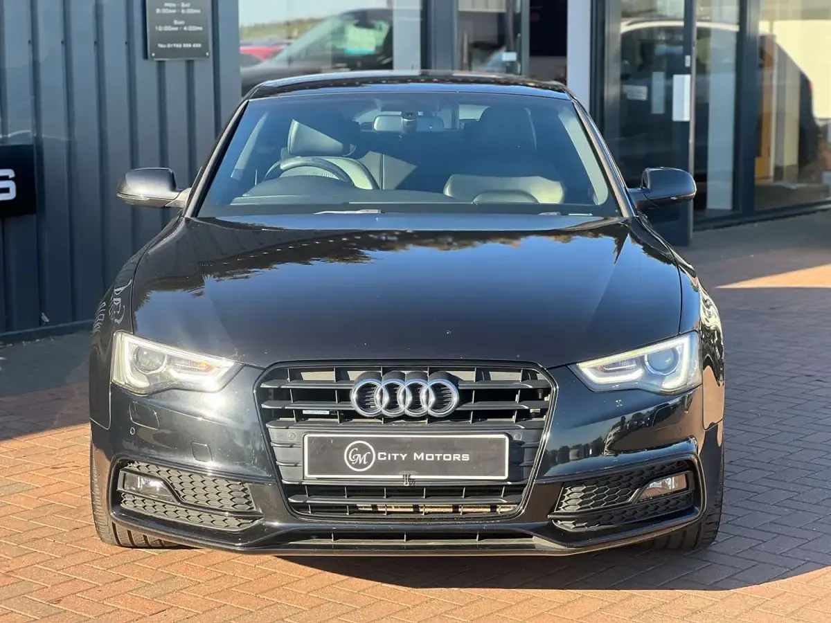 Used Audi A5 Black Edition 177 HP (130 kW) 2013 Black Coupe