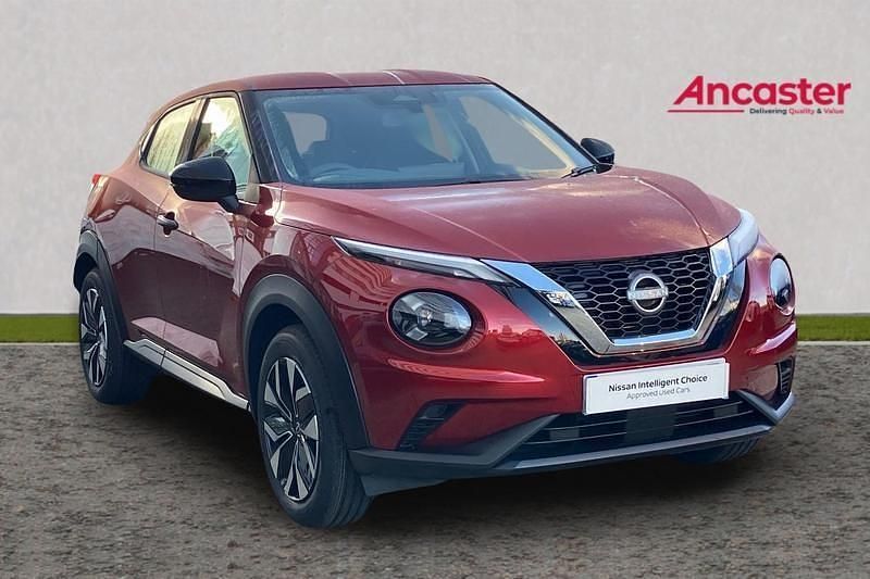 New Nissan Juke Acenta Premium 114 HP (83 kW) 2025 Fuji sunset red SUV