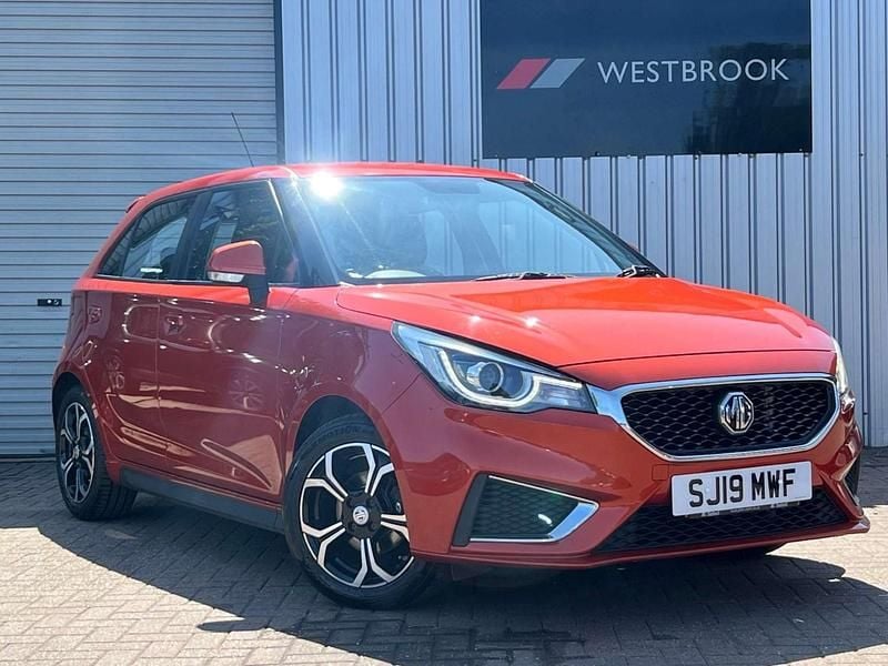 Used MG MG3 Exclusive 106 HP (77 kW) 2019 Orange Hatchback
