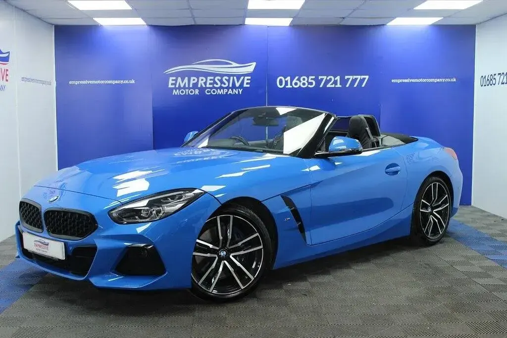 Used BMW Z4 M Sport 258 HP (189 kW) 2019 Blue Cabriolet