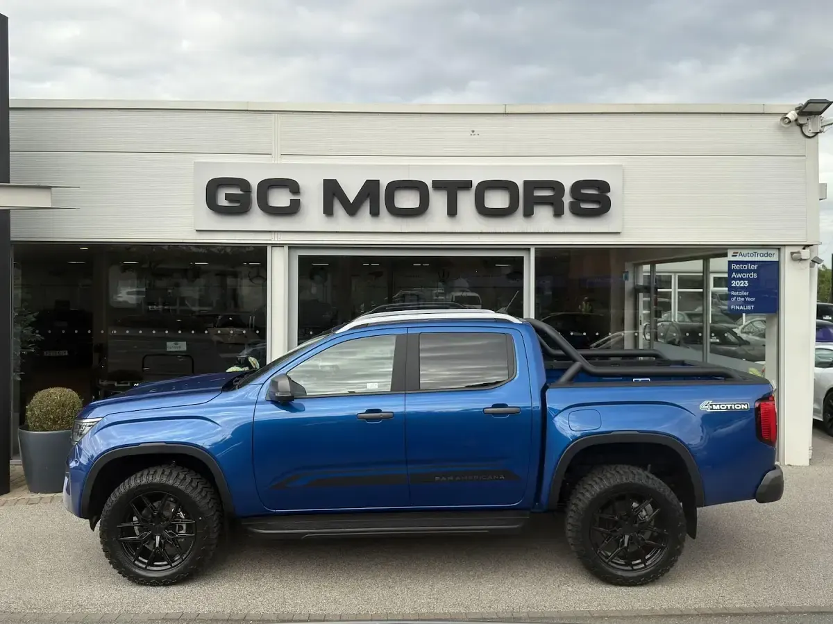New VW Amarok PanAmericana 2025 Blue Pickup