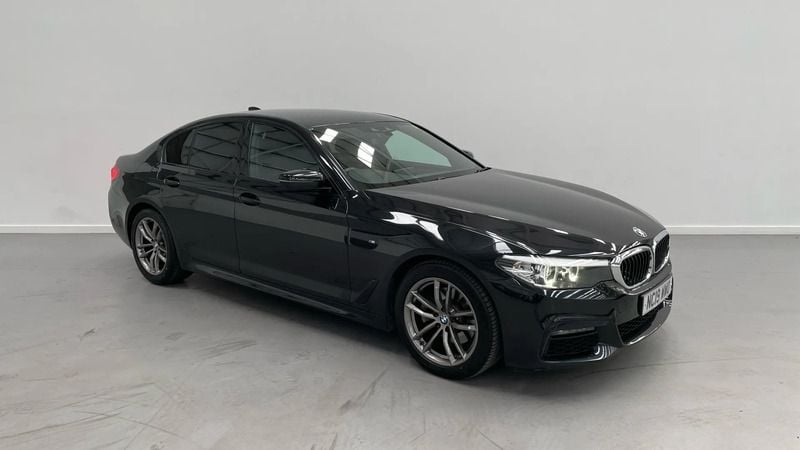 Black Used 2019 BMW 520 M Sport Sedan | £17,998 (Good price) - Image 1/4