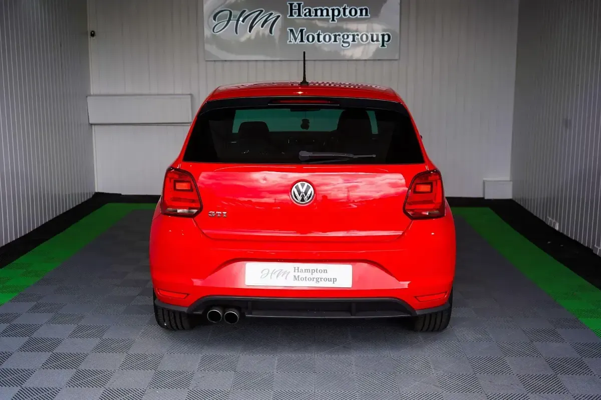 Used VW Polo GTI 192 HP (141 kW) 2017 Red Hatchback