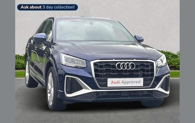 Blue Used 2023 Audi Q2 S-Line SUV | £23,870 (Fair price) - Image 1/4