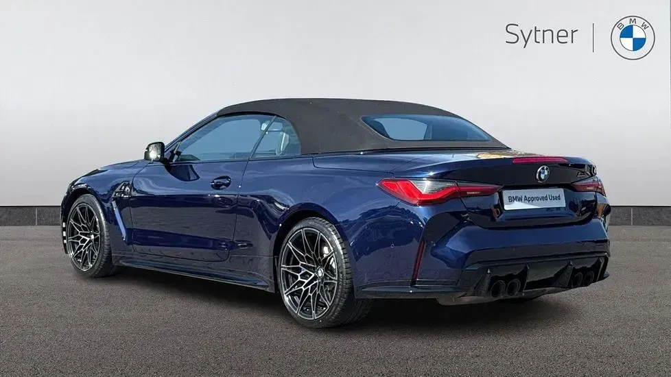 Used BMW M4 Cabriolet Competition Edition 503 HP (369 kW) 2023 Blue Cabriolet