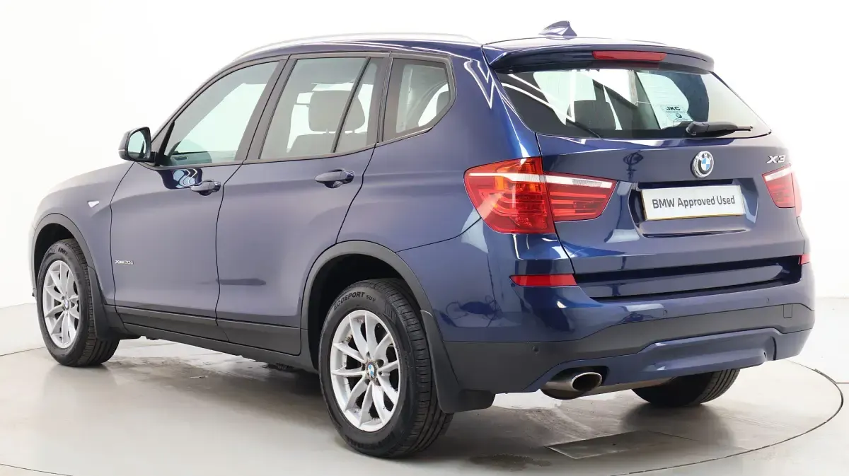 Used BMW X3 Sport Line 190 HP (139 kW) 2016 Blue SUV