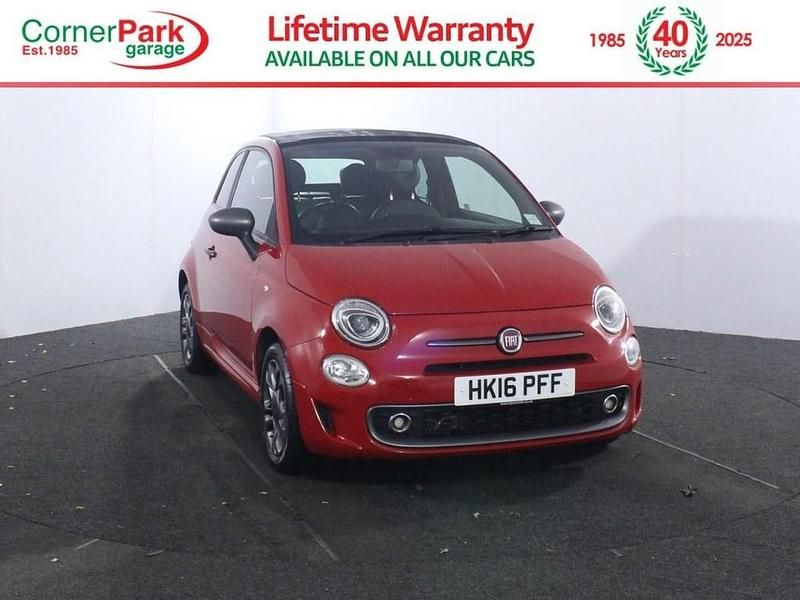 Red Used 2016 Fiat 500C S Cabriolet | £6,249 (Fair price) - Image 1/4