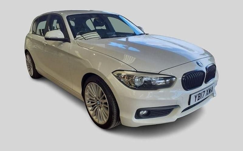 Used BMW 116 Efficient Dynamics 116 HP (85 kW) 2017 White Hatchback