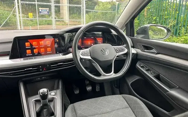 Used VW Golf VIII S 131 HP (96 kW) 2023 Black Hatchback