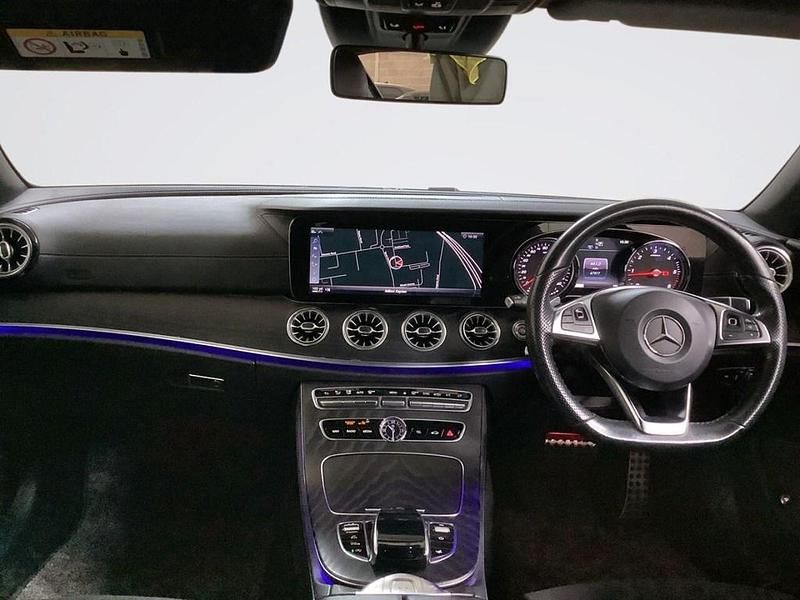 Used Mercedes E220 AMG line 194 HP (142 kW) 2018 White Cabriolet