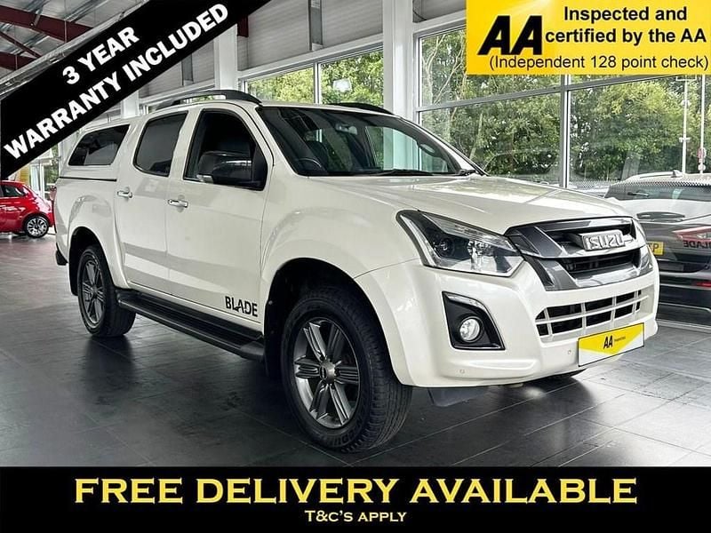 White Used 2018 Isuzu D-Max Pickup | £21,995 (Expensive) - Image 1/2