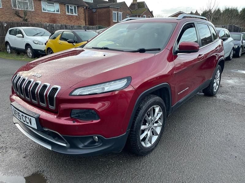 Used Jeep Cherokee Limited 170 HP (125 kW) 2015 Red SUV