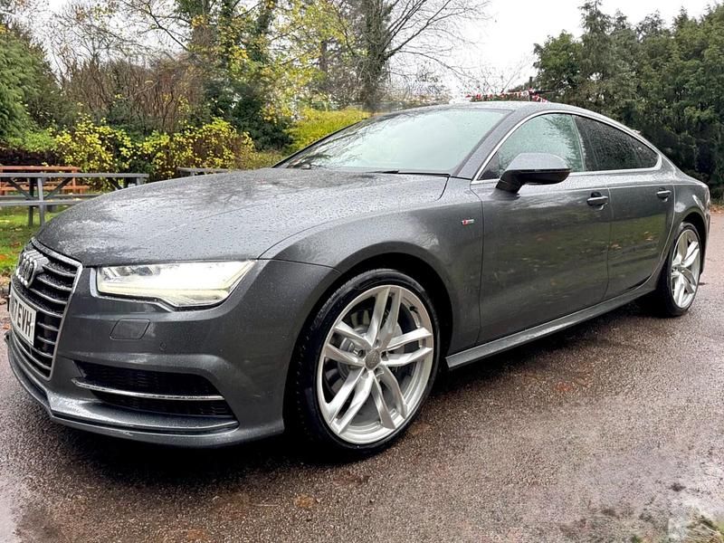 Grey Used 2017 Audi A7 S-Line Hatchback | £12,667 (Super price) - Image 1/3