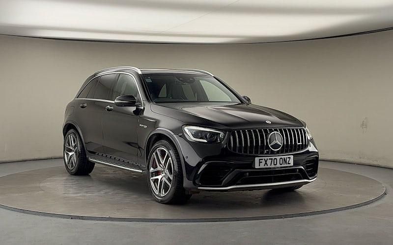 Used Mercedes GLC63 AMG Premium Plus 510 HP (375 kW) 2020 Obsidian black SUV