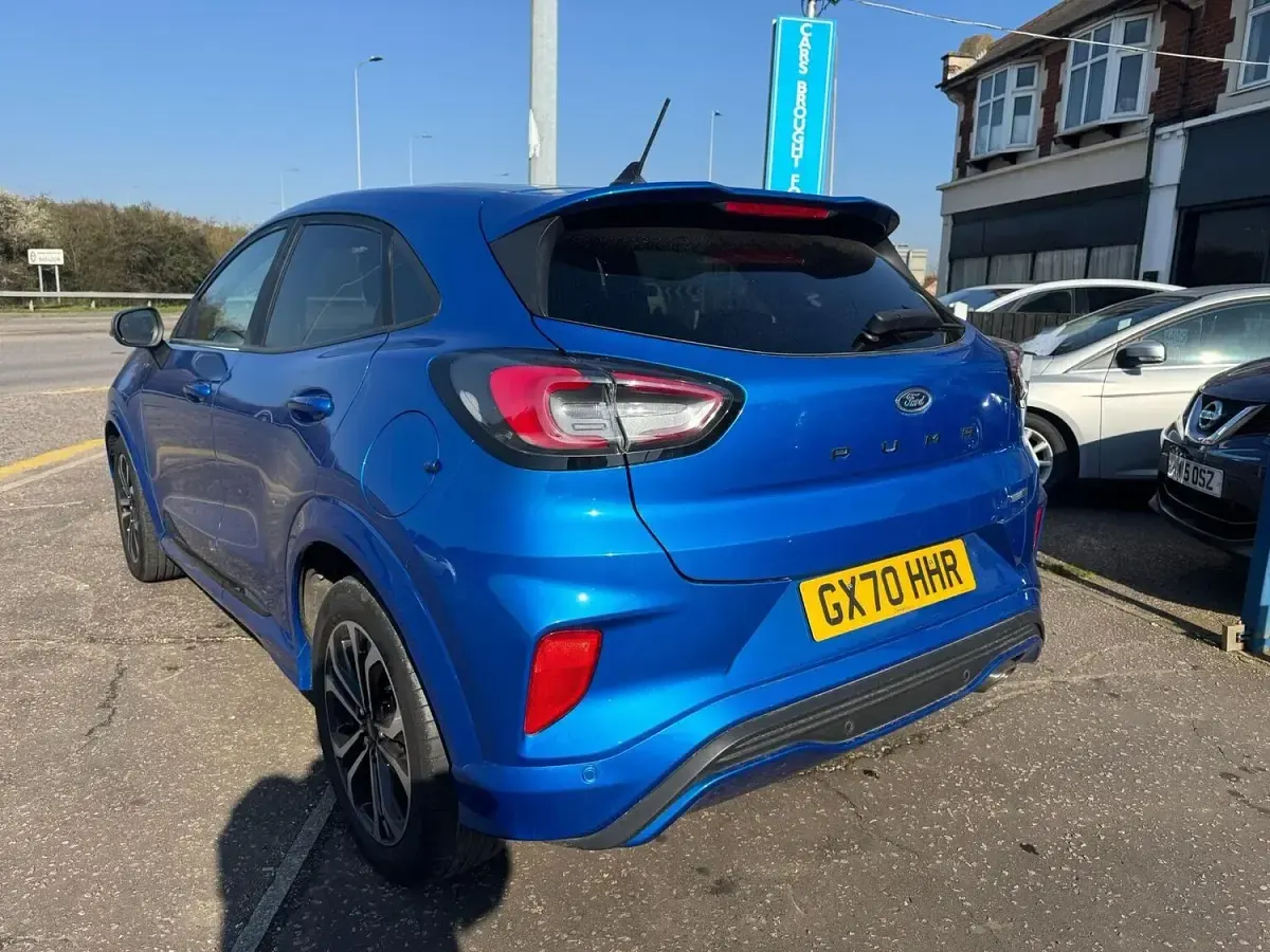 Used Ford Puma ST-Line 125 HP (91 kW) 2020 Blue SUV