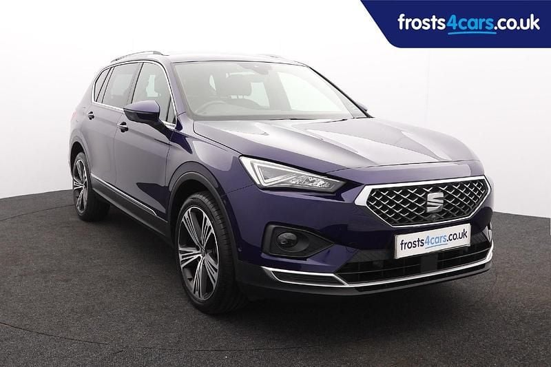 Blue Used 2020 Seat Tarraco XCELLENCE Lux SUV | £21,145 (Fair price) - Image 1/4