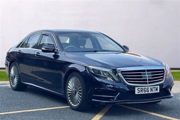 Blue Used 2016 Mercedes S350 AMG line Sedan | £19,495 (Fair price) - Image 1/1