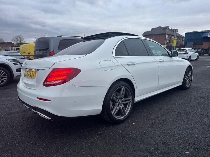 Used Mercedes E200 AMG Line Premium Plus 2017 White Sedan