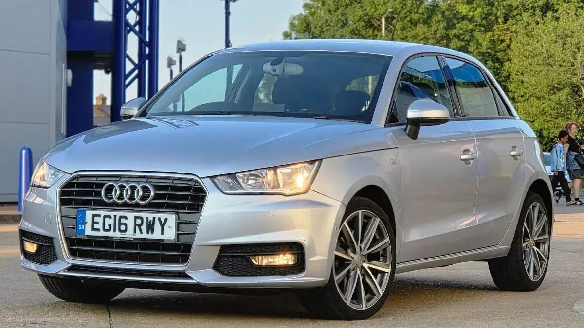 Used Audi A1 Sportback Sport 116 HP (85 kW) 2016 Silver Hatchback