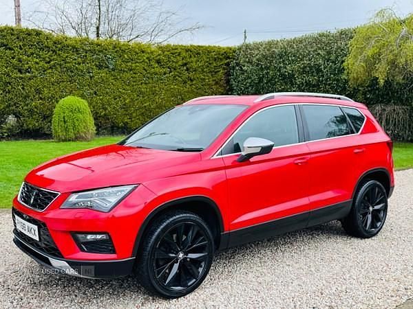 Begagnad Seat Ateca XCELLENCE Lux 150 HK (110 kW) 2018 Röd SUV