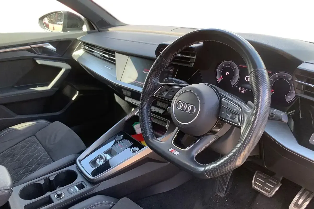 Used Audi A3 Comfort 150 HP (110 kW) 2021 Black Sedan