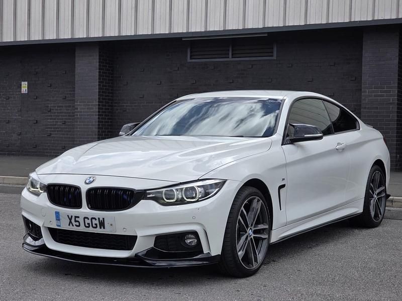 White Used 2018 BMW 420 M Sport Coupe | £14,500 (Good price) - Image 1/4