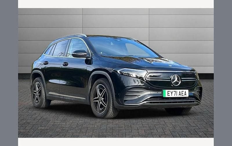 Black Used 2021 Mercedes EQA250 AMG line SUV | £18,695 (Fair price) - Image 1/2