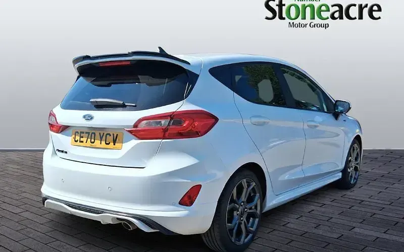 Used Ford Fiesta ST-Line 95 HP (69 kW) 2020 White Hatchback