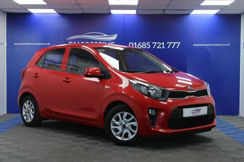 Used Kia Picanto 66 HP (48 kW) 2018 Red Hatchback