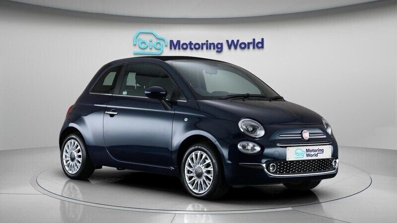 Blue Used 2024 Fiat 500C S Cabriolet | £13,000 (Fair price) - Image 1/4