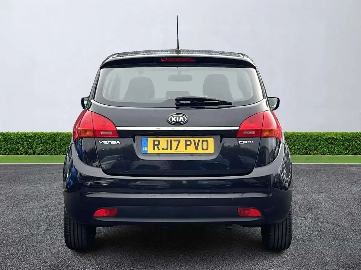 Used Kia Venga 2017 Black Hatchback