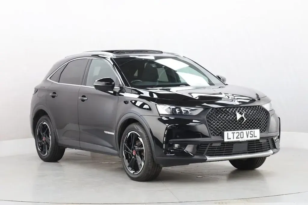 Used DS Automobiles DS7 Crossback Performance 130 HP (95 kW) 2020 Black SUV