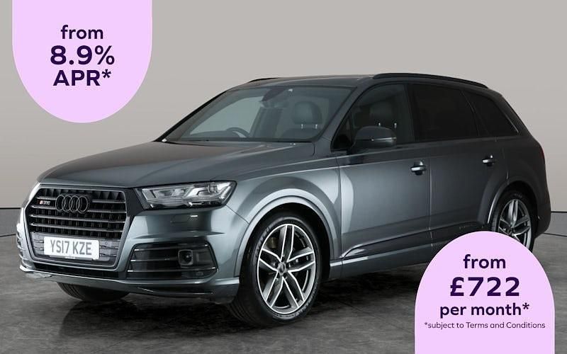 Grey Used 2017 Audi SQ7 Performance SUV | £36,152 (Good price) - Image 1/2
