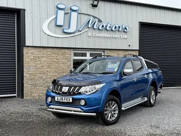 Used Mitsubishi L200 2018 Blue Pickup