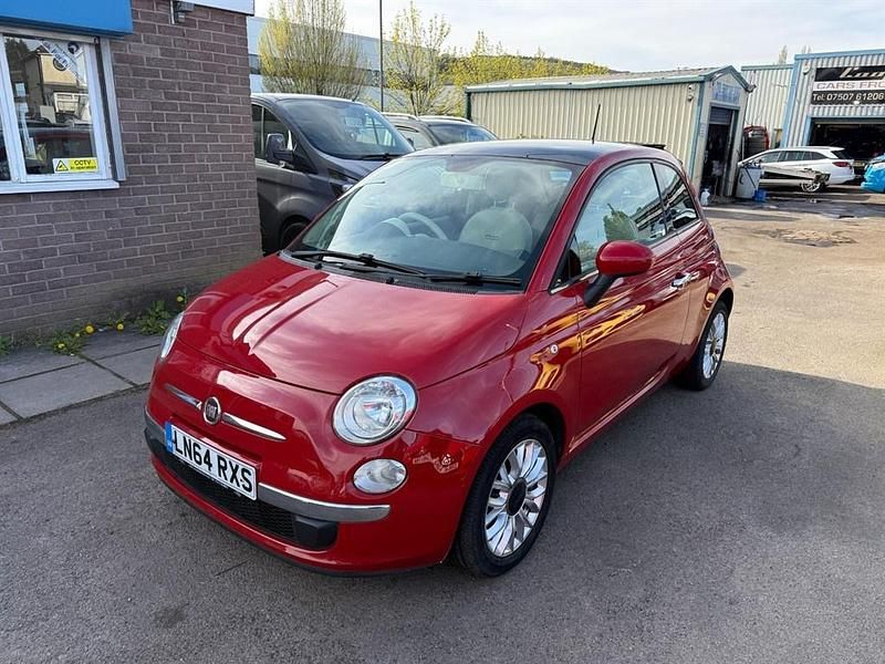 Used Fiat 500 Lounge 2014 Red Hatchback
