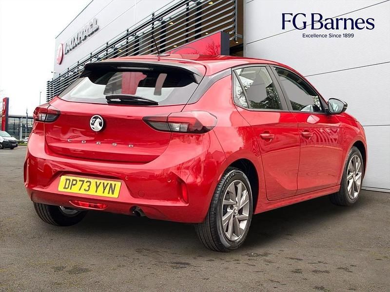 Used Vauxhall Corsa Design Edition 74 HP (54 kW) 2023 Red Hatchback