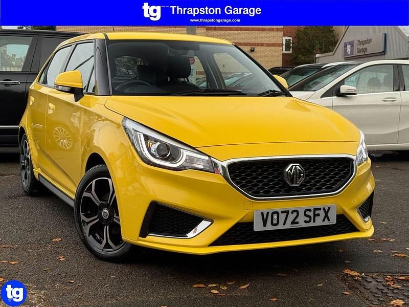 Yellow Used 2022 MG MG3 Exclusive Hatchback | £8,995 (Good price) - Image 1/4