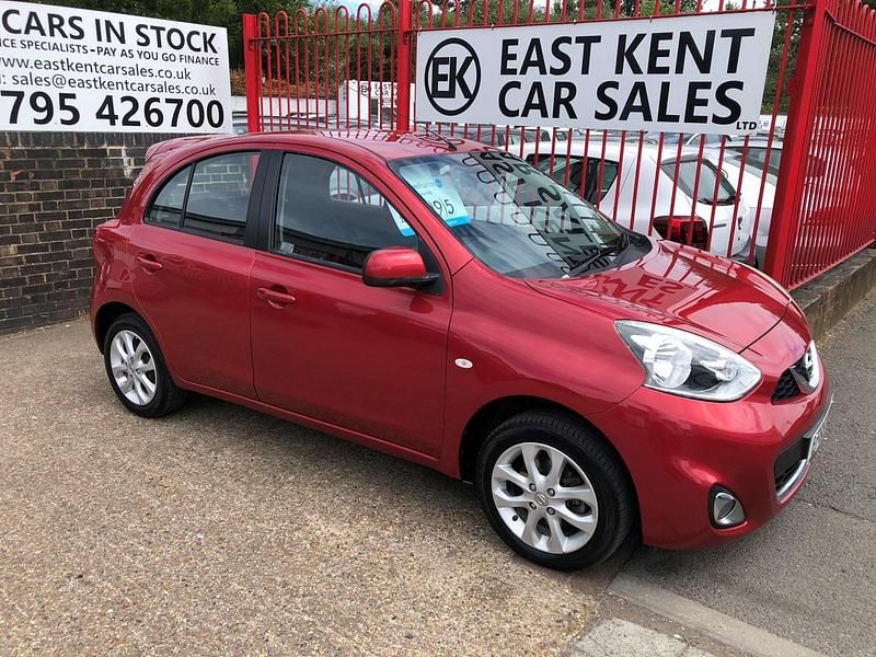 Used Nissan Micra Acenta 2015 Red Hatchback